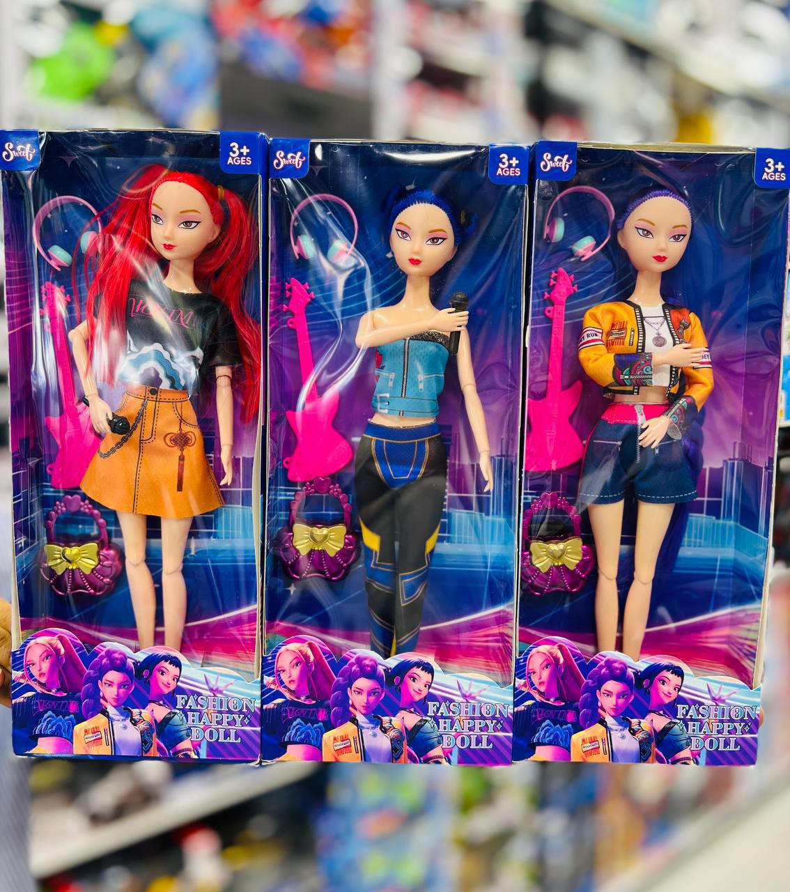 باربی کیپاپ عروسک کیپاپ با اکسسوری