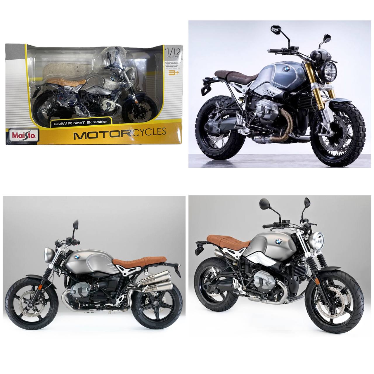 ماکت موتور BMW-1200 برند مایستو مقیاس ۱:۱۲